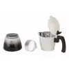Moka katls JATA HCAF2409 0,45 L Melns Balts