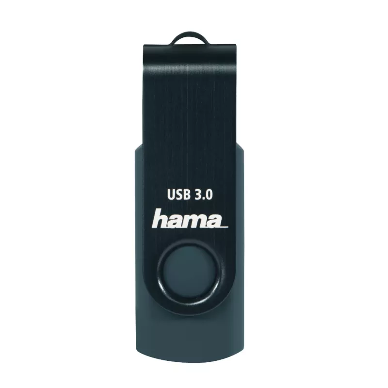 Hama Rotate USB zibatmiņa 128 GB USB Type-A zila