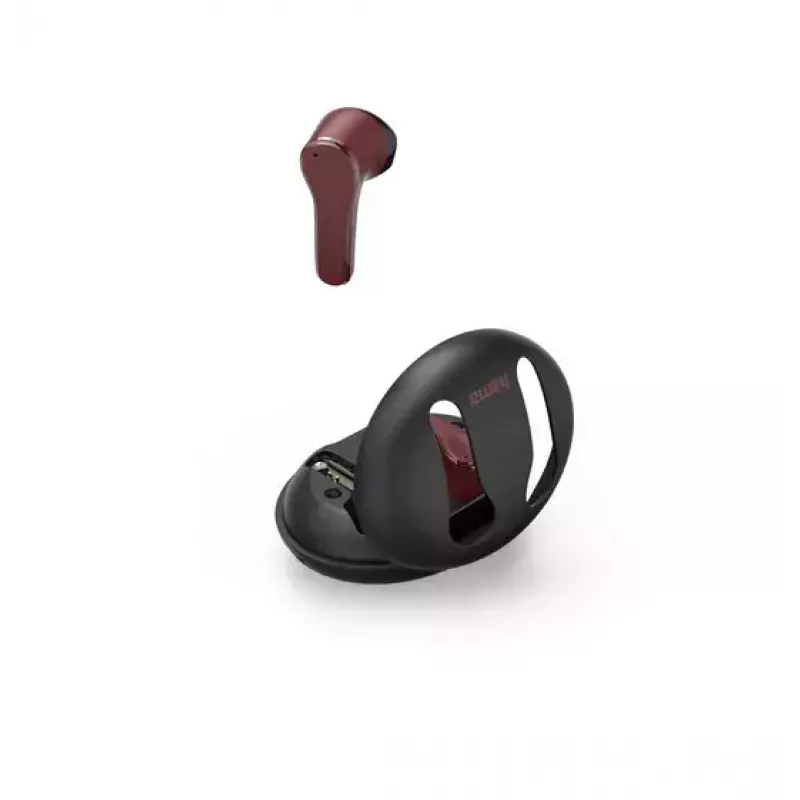 Hama Spirit Unchained austiņas True Wireless Stereo (TWS) Ievietojamo austiņu Mūzikai Bluetooth Melns, Sarkans