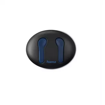 Hama Spirit Unchained austiņas True Wireless Stereo (TWS) Ievietojamās Mūzikai Bluetooth Melns, Zils