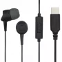 Hama 00184192 austiņas/headset Vadu Ievietojamās Zvani/Mūzika USB Type-C Melna, Tumši pelēka