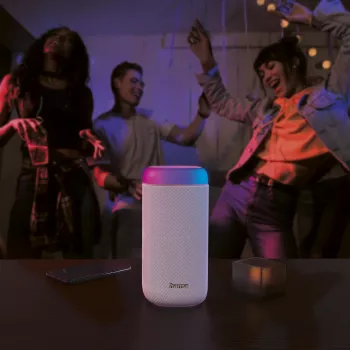 Hama Shine 2.0 Stereo portatīvais skaļrunis Balts 30 W