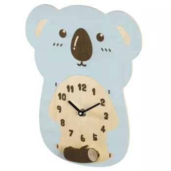 Hama Koala svārsta mehāniskais pulkstenis Cits Zils, Brūns, Koks