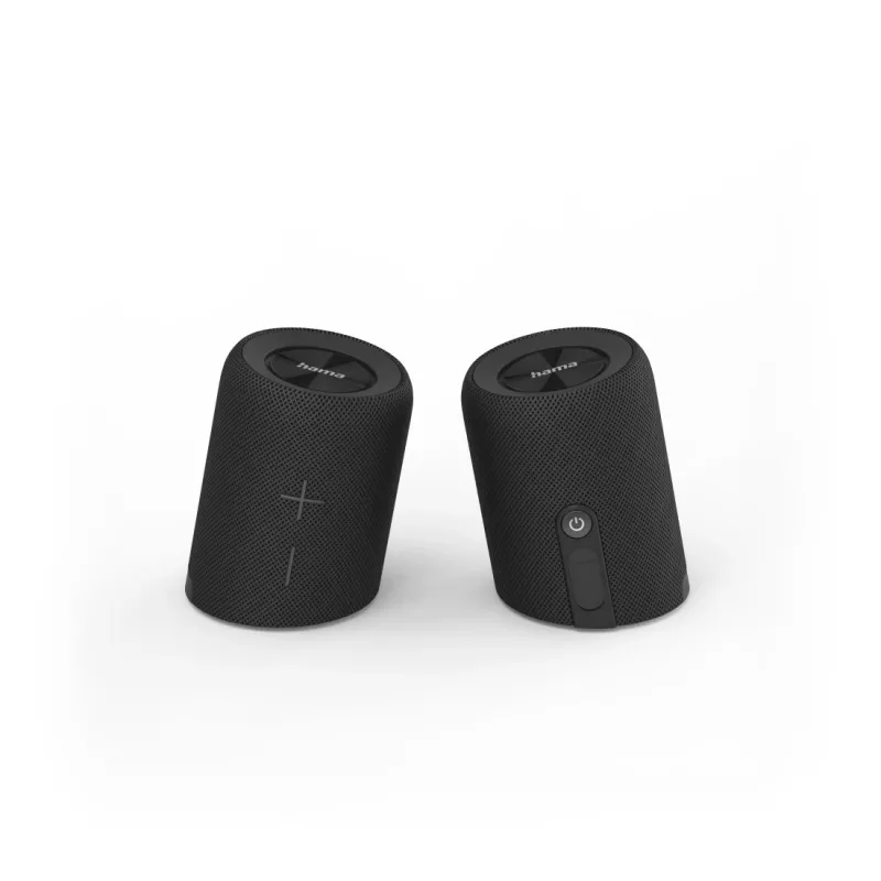 Hama Twin 3.0 Stereo portatīvais skaļrunis melns 30 W