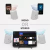 Hama Twin 3.0 stereo pārnēsājamais skaļrunis balts 30 W