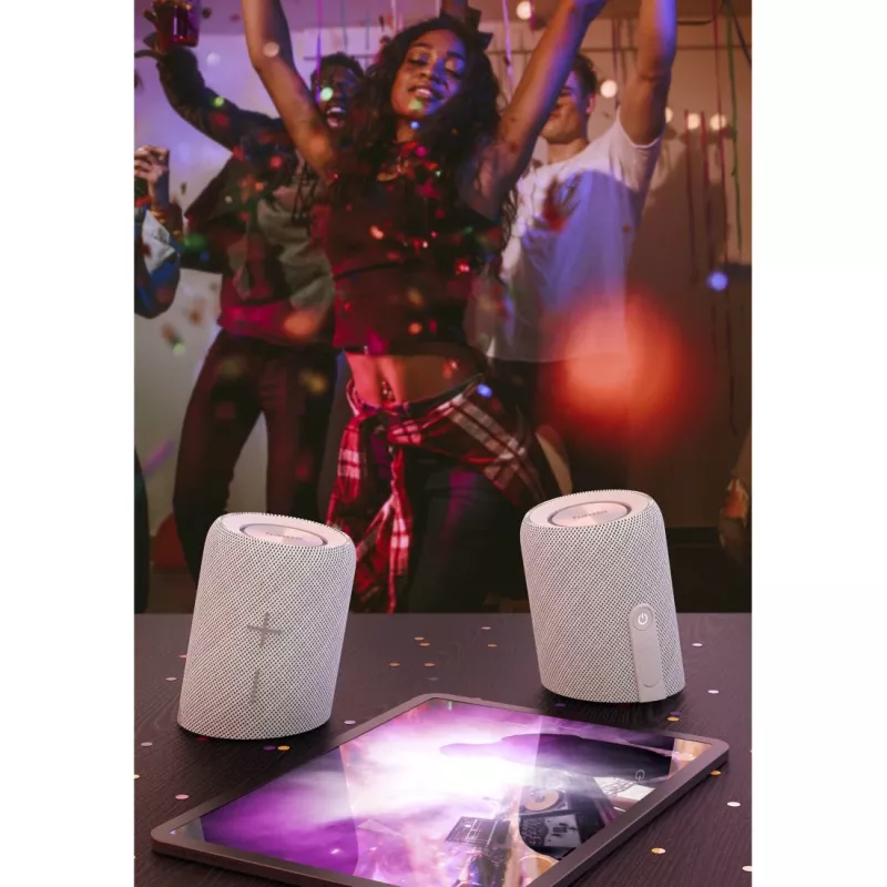 Hama Twin 3.0 stereo pārnēsājamais skaļrunis balts 30 W