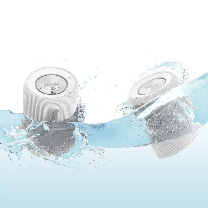 Hama Twin 3.0 stereo pārnēsājamais skaļrunis balts 30 W