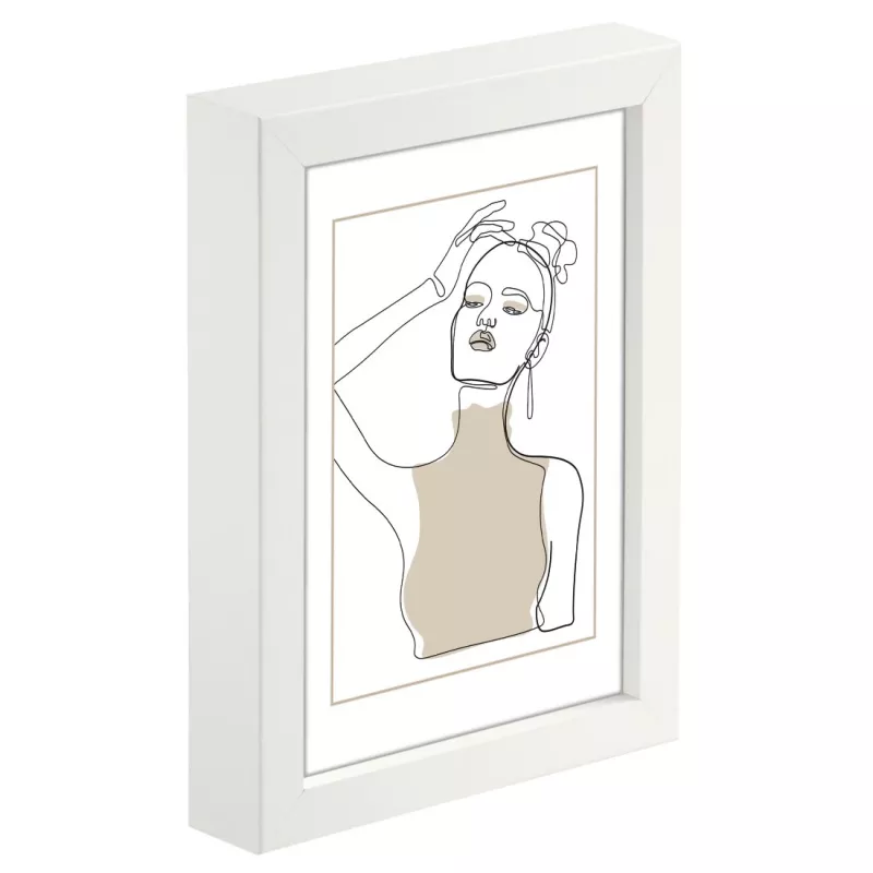 Multi bilžu rāmis Hama Copenhagen balta Glass MDF 270x570 mm
