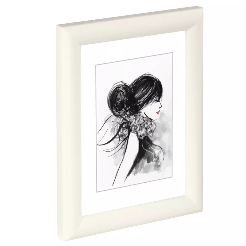Hama Sofia Single picture frame balta