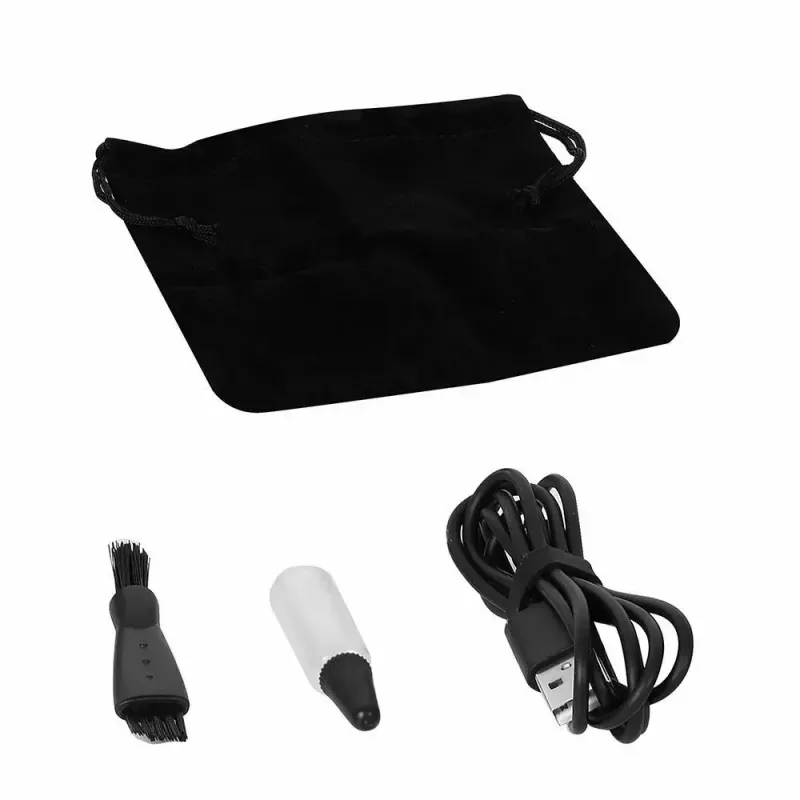 Manta HS-01BK Shavio galvas un bārdas skuvekļa komplekts, melns/hromēts