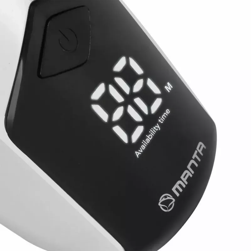 Manta HS-01BK Shavio galvas un bārdas skuvekļa komplekts, melns/hromēts