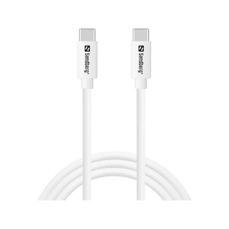 Sandberg USB-C 20W lādētājs iekštelpām maiņstrāvai ar 1 m kabeli ātrai uzlādei