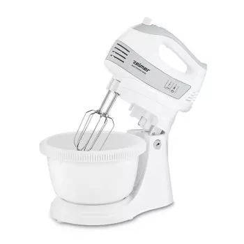 Rokas mikseris ZELMER ZHM2459S — 300 W, 5 ātrumu iestatījumi, nerūsējošā tērauda uzgaļi