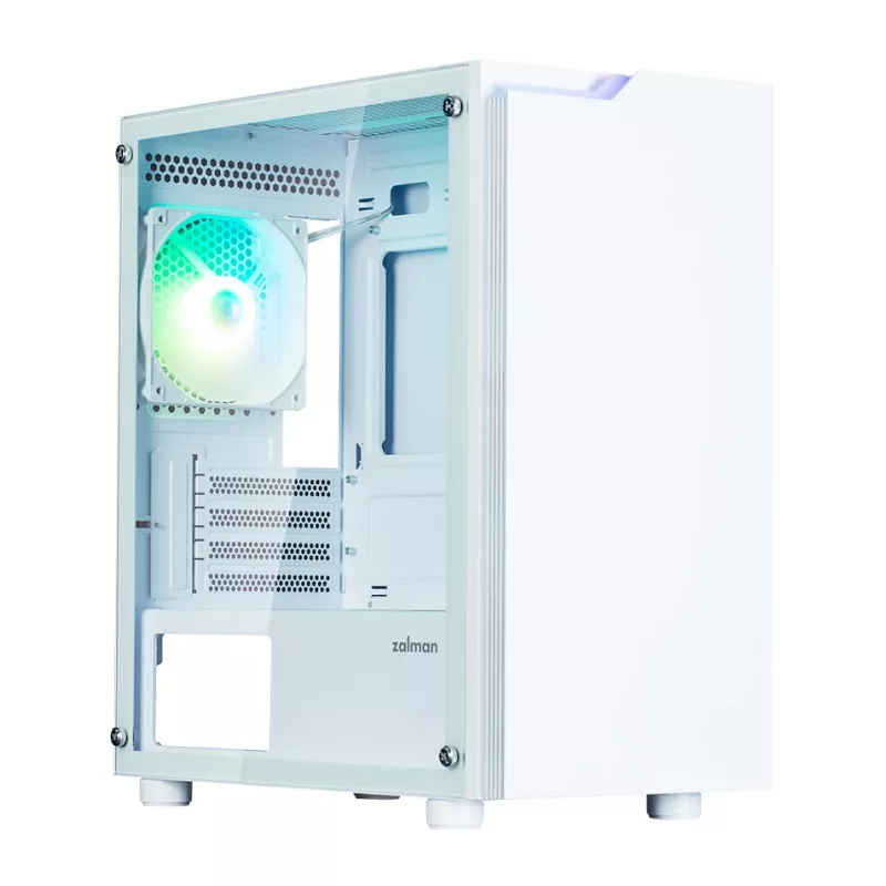 Datora korpuss Zalman T4 Plus Mini Tower balts