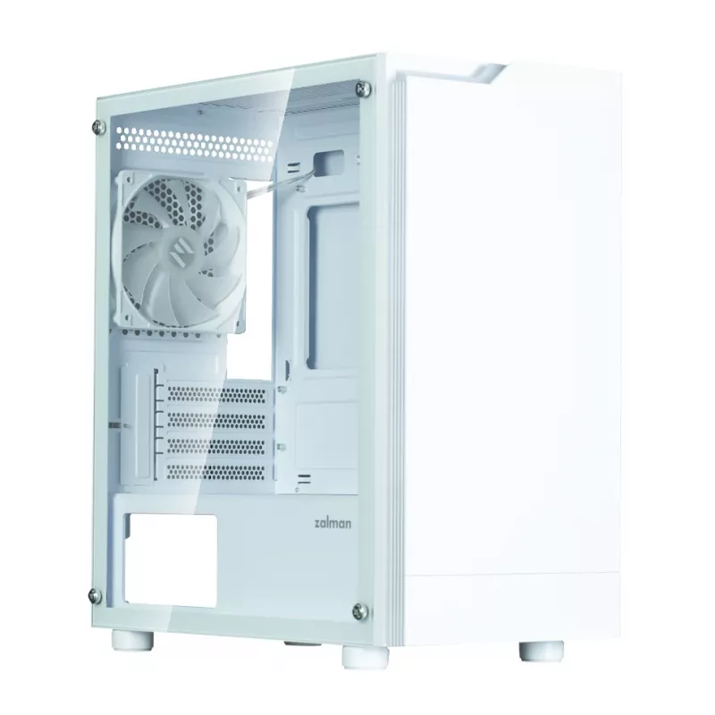 Datora korpuss Zalman T4 Plus Mini Tower balts