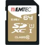 Atmiņas karte Emtec 64GB SDXC Class 10 ECMSD64GXC10GP