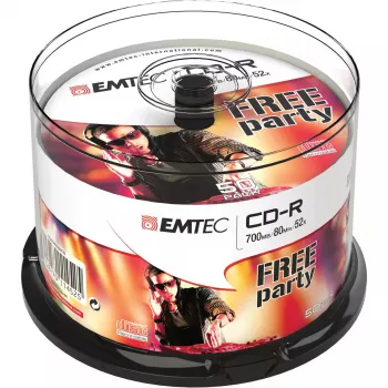 CD-R Emtec ECOC805052CB 700 MB 52x 50 gab.