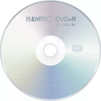 DVD+R Emtec ECOVPR471016CB 4.7 GB 10 gab.