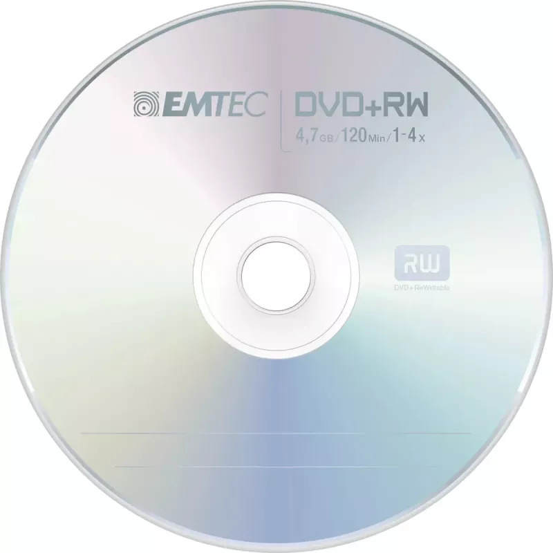 DVD+RW Emtec ECOVPRW47104CB 4.7 GB 10 gab.