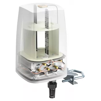 Omni-directional tīkls antenna QuWireless QuSpot PoE/LAN 4 dBi, 0.694–6 GHz, vertikālā polarizācija