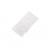 Pusčaulas blīvējuma elements Extralink Aizsarguzmava 60 mm, balta, poliamīds, 1 gab.