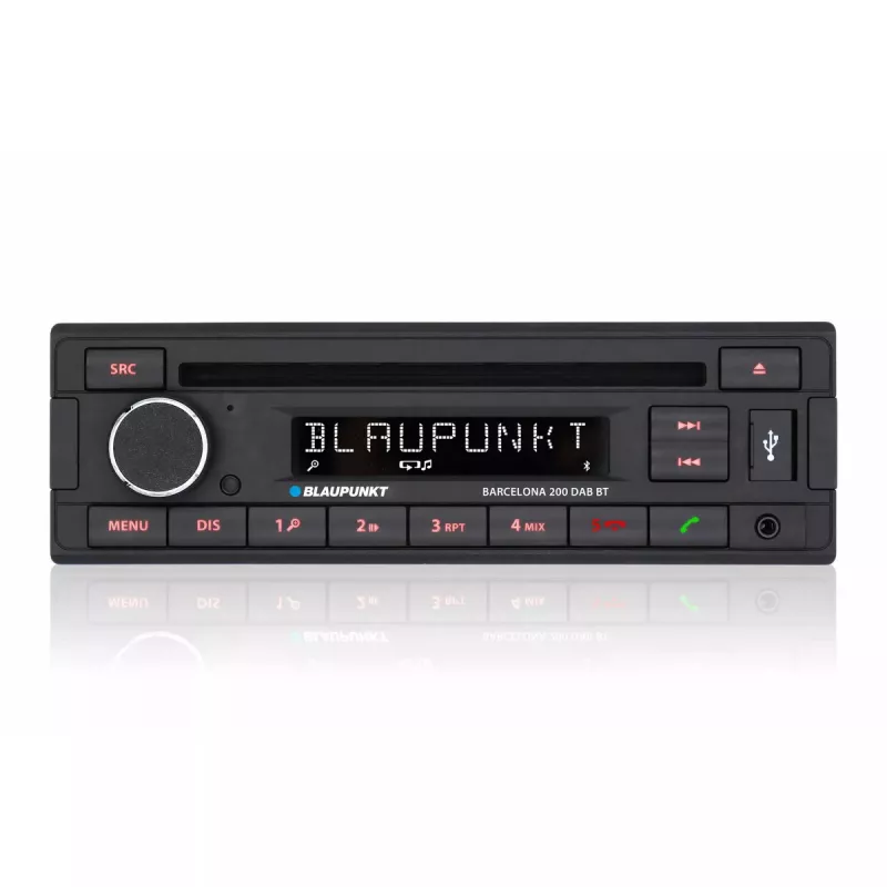 Auto radio Blaupunkt Barcelona 200 DAB BT melns 160 W Bluetooth