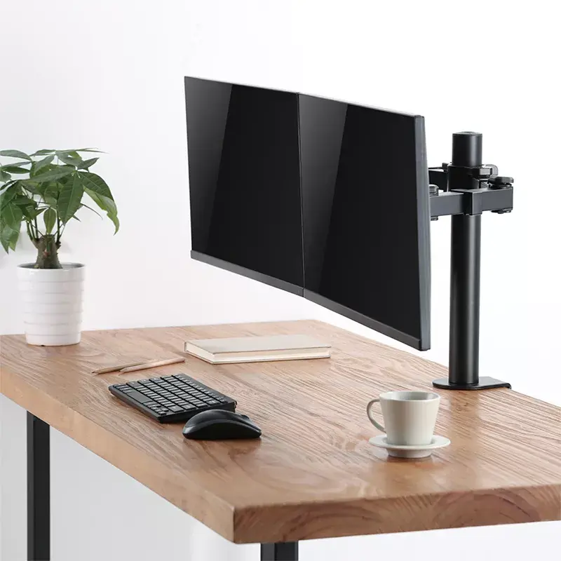 Monitora kronšteins LogiLink BP0106 32 collu galda melns