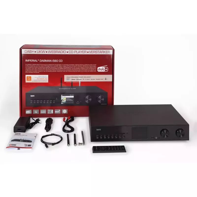 Interneta radio Imperial DABMAN i560 CD digitālais 60 W DAB+