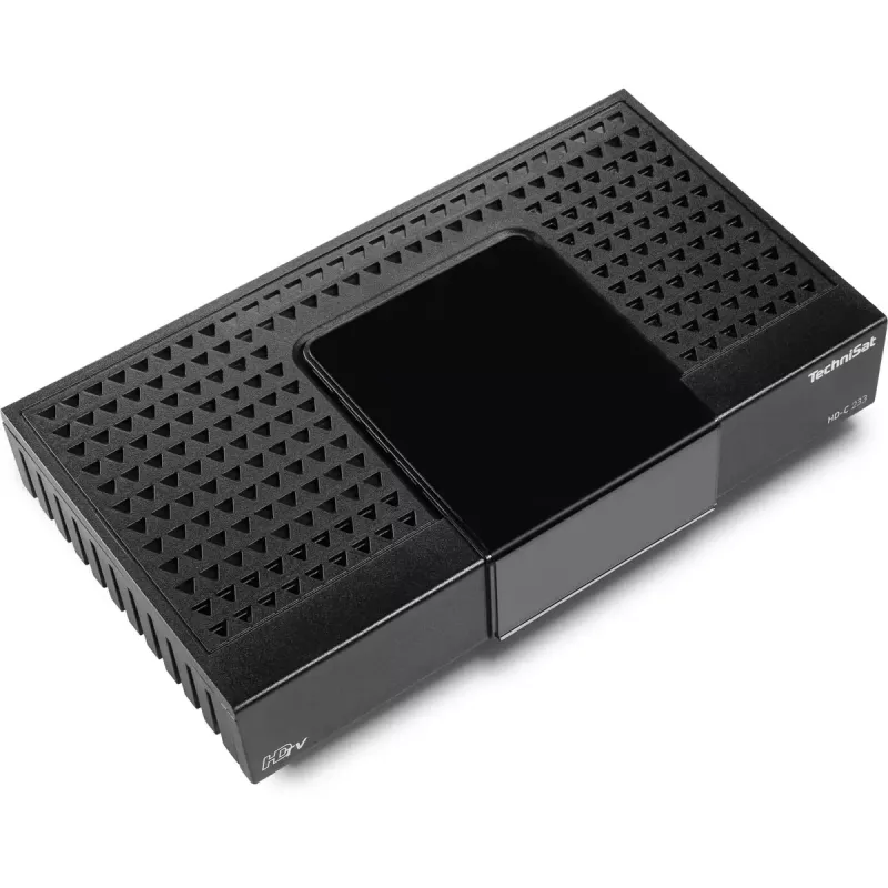 Kabeļtelevīzijas uztvērējs TechniSat HD-C 233 Melns DVB-C 1 uztvērējs