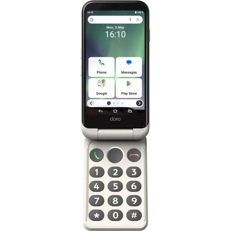 Viedtālrunis Doro Aurora A20 4,5 collu 4 GB 64 GB Melns Balts
