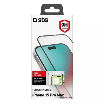 SBS TESCRFCIP1567P ekrāna aizsargplēve iPhone 15 Pro Max Caurspīdīga