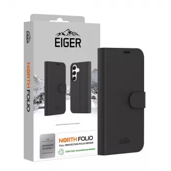 Maksts futlāris EIGER EGCA00591 Samsung Galaxy Xcover7 16.8 cm melns