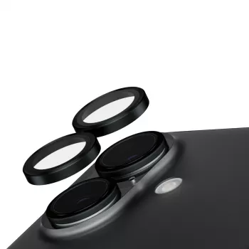 PanzerGlass SAFE. by ® Kameras objektīva aizsargs melns iPhone 16 | 16 Plus