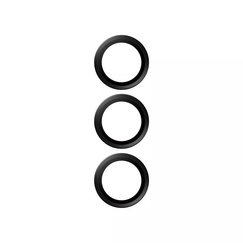 PanzerGlass ® Hoops® Kameras objektīva aizsargs Melns Samsung Galaxy S24 FE