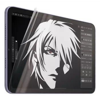 PanzerGlass ® GraphicPaper® ekrāna aizsargs iPad Mini 8.3'' (2021, 2024) | Īpaši plats piestiprinājums