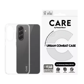 PanzerGlass CARE™ by ® Urban Combat vāciņš Transparent Samsung Galaxy A56 5G