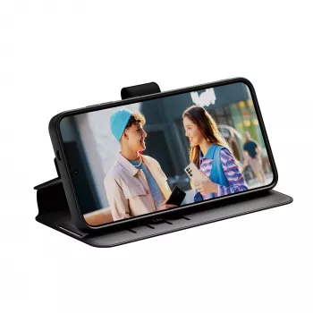 Maciņa maciņš PanzerGlass Samsung Galaxy S25+ caurspīdīgs ar statīvu