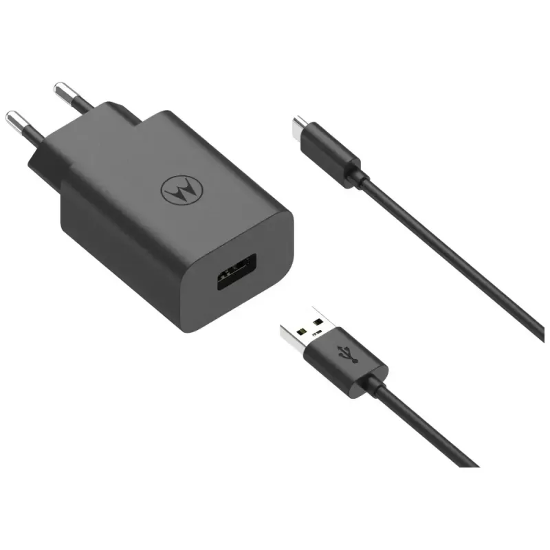 Motorola TurboPower 33W Austiņas, Austiņu komplekts, Mobilais tālrunis, Viedtālrunis Melns AC Ātrā uzlāde Iekštelpās