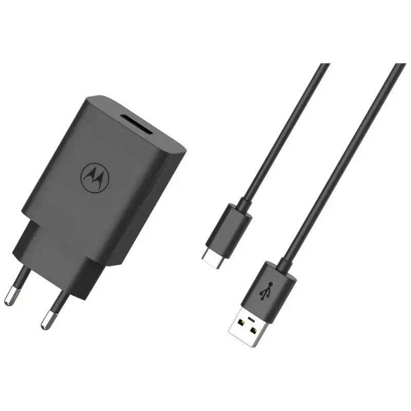 Motorola TurboPower 33W Austiņas, Austiņu komplekts, Mobilais tālrunis, Viedtālrunis Melns AC Ātrā uzlāde Iekštelpās