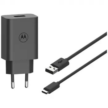 Motorola TurboPower 33W Austiņas, Austiņu komplekts, Mobilais tālrunis, Viedtālrunis Melns AC Ātrā uzlāde Iekštelpās