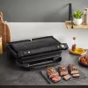 Kontaktgrils Tefal Optigrill+ XL GC727810 2000 W, taisnstūrveida, regulējams termostats, melns, 445×365×175 mm