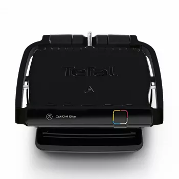 Kontaktgrils Tefal OptiGrill Elite GC7508 Melns Termoplastisks Taisnstūrveida