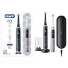 Rotējošā-svārstīgā zobu birste Oral-B iO 80363731 Melna Sudraba Pieaugušajiem Smaganu kopšana Jutīgiem zobiem Balināšana