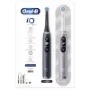 Rotējošā-svārstīgā zobu birste Oral-B iO 80363731 Melna Sudraba Pieaugušajiem Smaganu kopšana Jutīgiem zobiem Balināšana