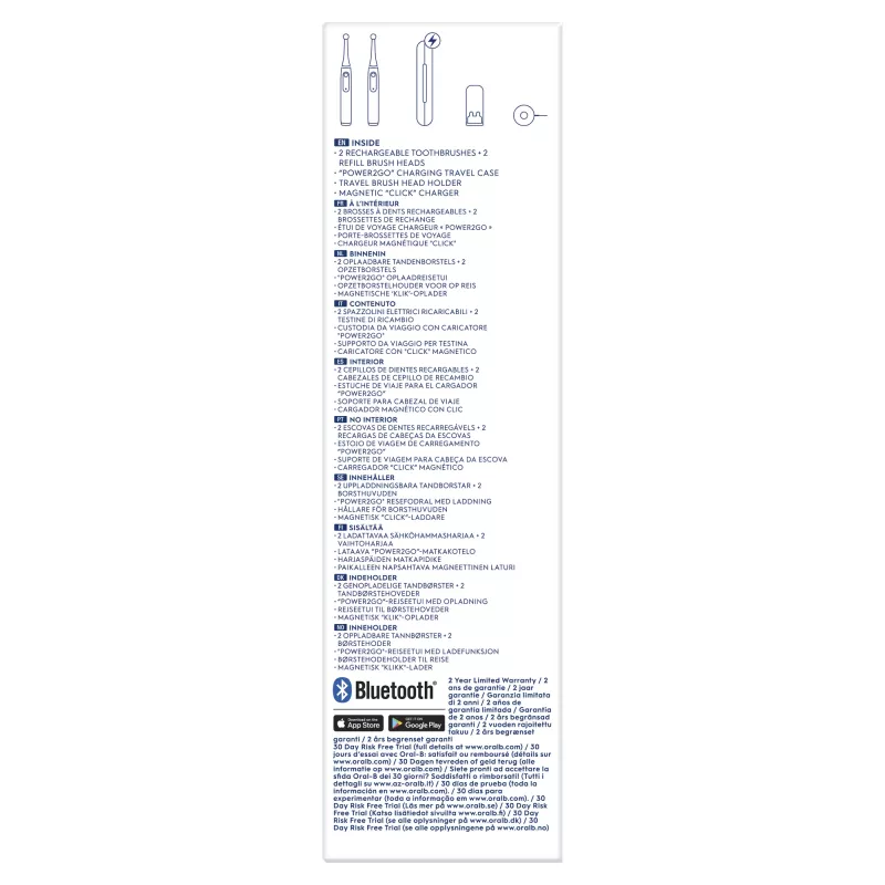 Rotējošā-svārstīgā zobu birste Oral-B iO 80363731 Melna Sudraba Pieaugušajiem Smaganu kopšana Jutīgiem zobiem Balināšana
