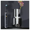 Rotējošā-svārstīgā zobu birste Oral-B iO 80363731 Melna Sudraba Pieaugušajiem Smaganu kopšana Jutīgiem zobiem Balināšana