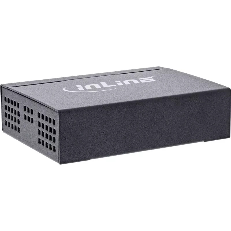 InLine Gigabit tīkla komutators 5 portu, 1 Gb/s, galddators, metāla korpuss, bez ventilatora