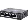 InLine Gigabit tīkla komutators 5 portu, 1 Gb/s, galddators, metāla korpuss, bez ventilatora