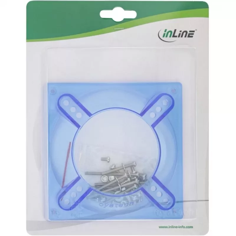 InLine ventilatora adapteris, akrils, 120 mm uz 70/80/90 mm, siltuma izkliedētājam