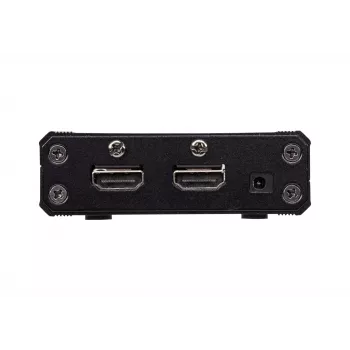 ATEN 3 portu patiesā 4K HDMI pārslēgs, HDMI, metāls, melns, 60 Hz, 5 m, 3840 x 2160, 4096 x 2160